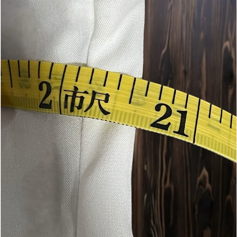 Zara Oversized Long Sleeve Button Shirt - White - XL - Picture 5 of 10